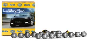 Hella LEDayFlex 8-Lamp Module Daytime Running Lights Hella LEDayFlex 8-Lamp Module Daytime Running Lights