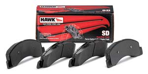 Hawk HP SuperDuty brake pads Hawk HP SuperDuty brake pads