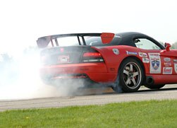 Red Viper in Burnout Competition