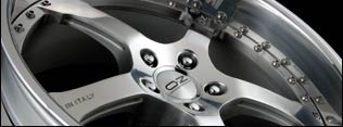 O.Z. 3-piece wheels