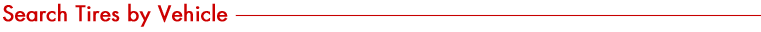 Search Tires by Vehicle