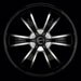 American Racing AR894 Machined w/Black Accent Wheels
