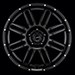 American Racing AR901 Black Painted Wheels
