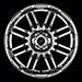 American Racing AR901 Bright PVD Wheels