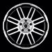 American Racing AR901 Machined w/Black Accent Wheels