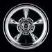 American Racing Authentic Hot Rod Torq-Thrust D Chrome Plated Wheels