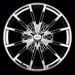 American Racing Authentic Hot Rod El Rey Chrome Plated Wheels