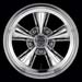 American Racing Authentic Hot Rod T71R Polished Wheels