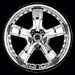 American Racing Razor Chrome Plated Wheels