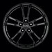 Anzio Turn Black Painted Wheels