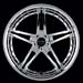 Avarus AV5 Chrome Plated Wheels