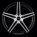 Avarus AV12 Machined w/Black Accent Wheels Avarus AV12 Machined w/Black Accent Wheels
