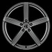 Axis Model One Matte Graphite Silver Wheels