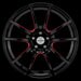 Axis Sport Xcite Black w/Red Accent Wheels