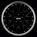BBS RR Black wPolished Stainless Lip Wheels