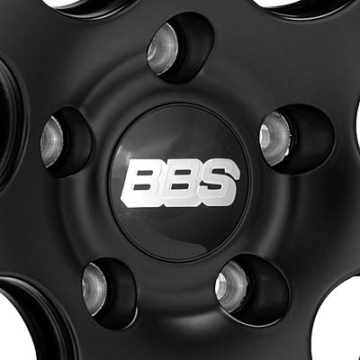 BBS CHR Porsche Black w Polished Stainless Lip