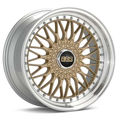 BBS Super RS Gold w Machined Lip