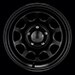 Black Rock 942 Type D Steel 15x10 Black Painted Wheels