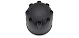 Granite black closed end push through cap