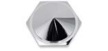 Sport Muscle Tach chrome cap
