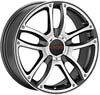 Milano Machined w/Anthracite Accent Milano Machined w/Anthracite Accent