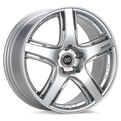 Enkei Wheels on Enkei Racing Rp05  Bright Silver Paint