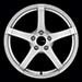 Enkei Tuning Kojin Matte Silver Painted Wheels
