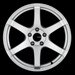 Enkei Tuning T6S Matte Silver Painted Wheels