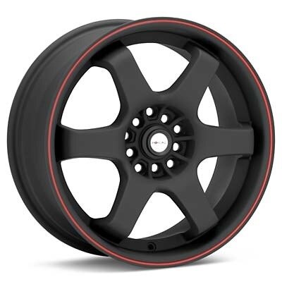 Focal X (Flat Black w/Red Stripe)