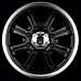 Granite Alloy LK3 Black wMach Lip Wheels