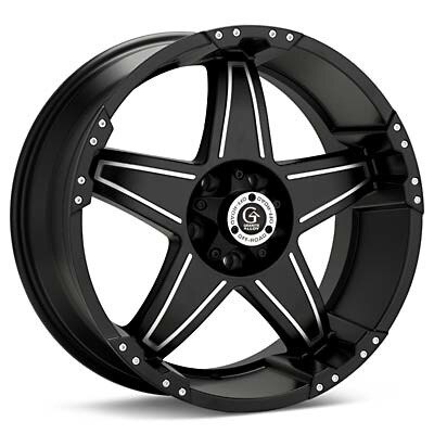 Granite Alloy GV5R (Machined w/Black Accent)