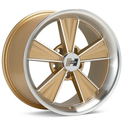 Hurst Dazzler 17x10.5 (Machined w/Gold Accent)