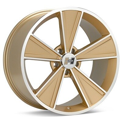 Hurst Dazzler 20x10 (Machined w/Gold Accent)