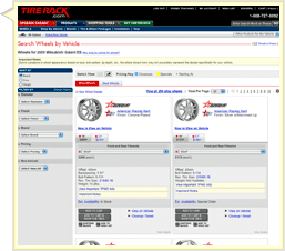 Preview Grid Wheel Seach