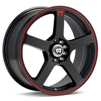  Auto Racing on Motegi Racing Mr116  Black W Red Stripe