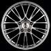O.Z. Botticelli HLT Bright Silver Paint Wheels
