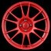 OZ Ultraleggera SR Red Painted Wheels