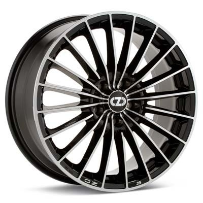  Wheels on 35th Anniversary Machined W Black Accent Available Diameters 17 18