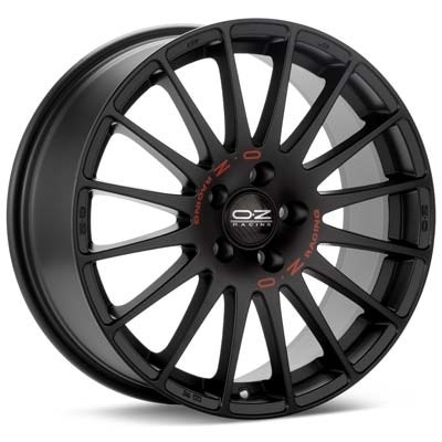 OZ Superturismo GT Black Painted 