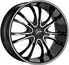 America Machined w/Black Accent
