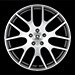 Quad Berlin Machined w/Matte Graphite Acct Wheels
