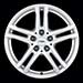 Rial Bavaro Bright Silver Paint Wheels