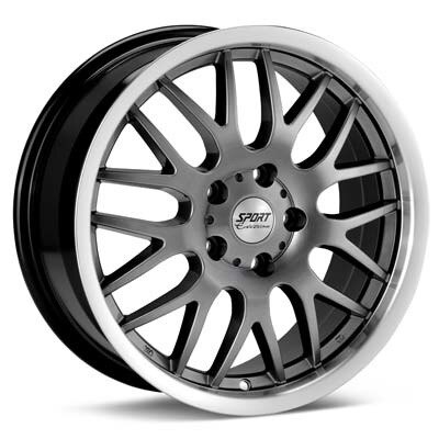 15x6.5 40mm Offset Bright Satin Silver Sport Edition CE