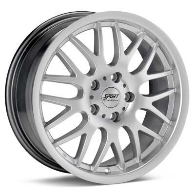 15x6.5 40mm Offset Silver Sport Edition CE