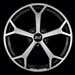 Sport Muscle GS Machined w/Black Accent Wheels