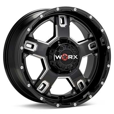 WORX 802 Havoc (Black w/Milled Accent)