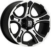 Crank Machined w/Black Accent