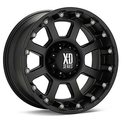 KMC XD Series Strike (Black Painted)
