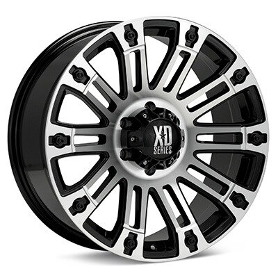 KMC XD Series XD810 (Machined w/Black Accent)