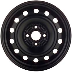 2005 Honda civic steel rims #7